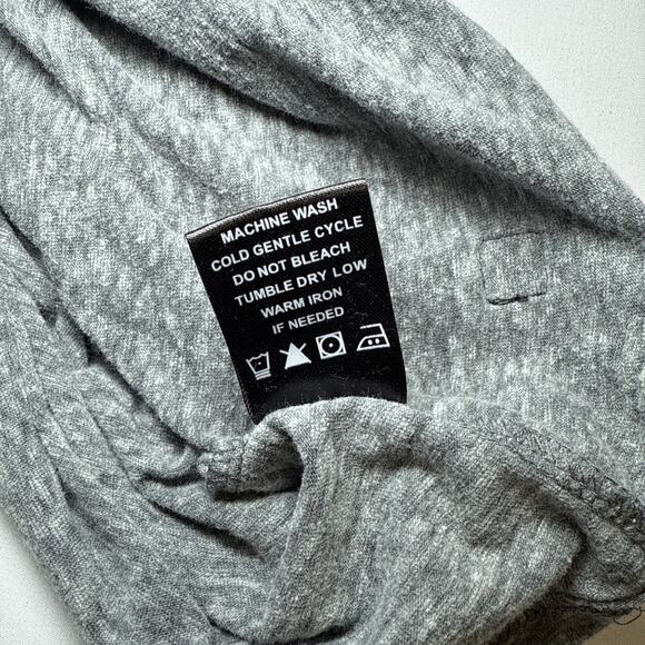 Depart West Mens Heather Gray Tee Shirt Crew Neck Short Sleeve Size XL Soft EUC - Picture 9 of 11